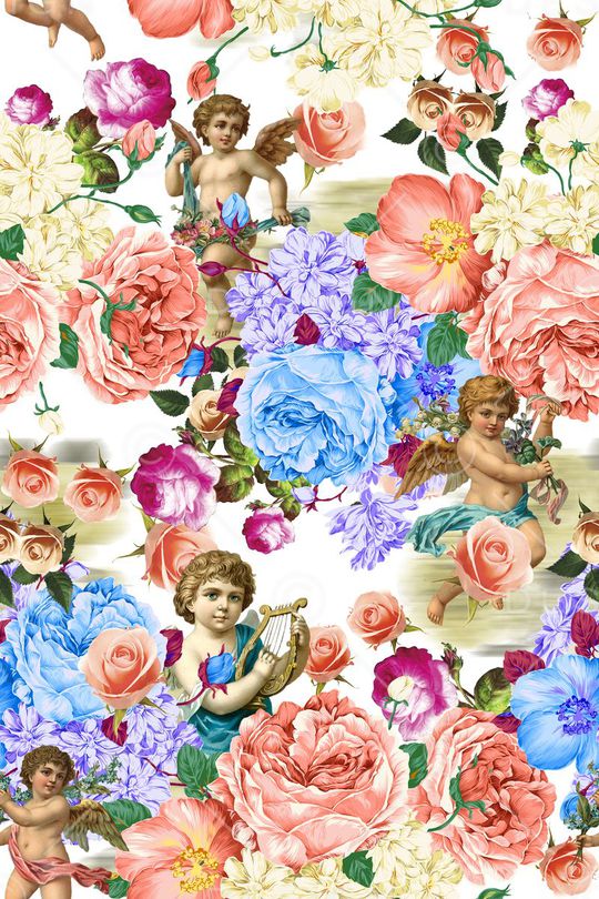 欧式宫廷风印花华亿平台图片