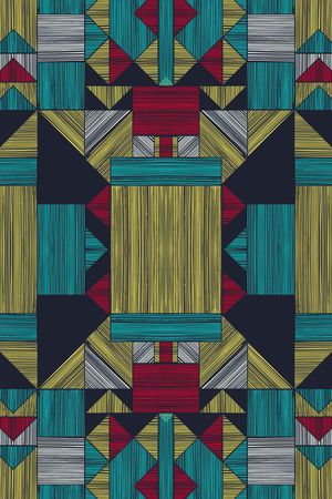 抽象印花华亿平台图片