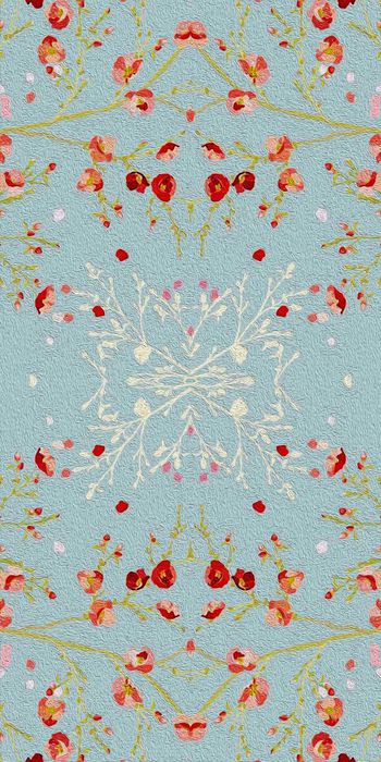 543202-时尚 优雅 花卉 油画 服装 包包