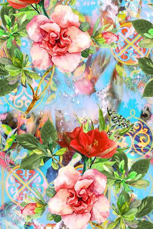 流行时尚欧美印花华亿平台图片