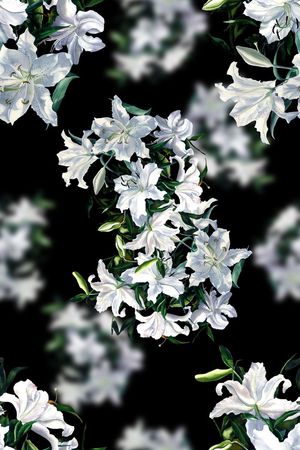 服装设计印花华亿平台图片