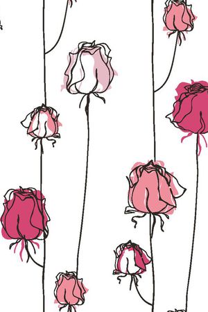 玫瑰印花华亿平台图片