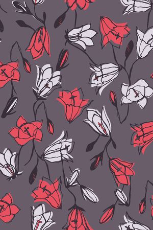 百合花印花华亿平台图片