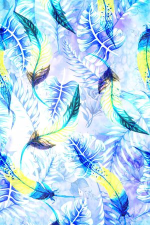 抽象印花华亿平台图片