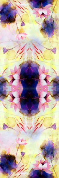 淡彩印花华亿平台图片