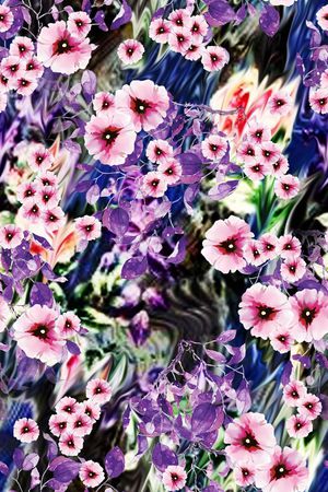 欧美大气印花华亿平台图片