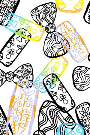 黑白印花华亿平台图片