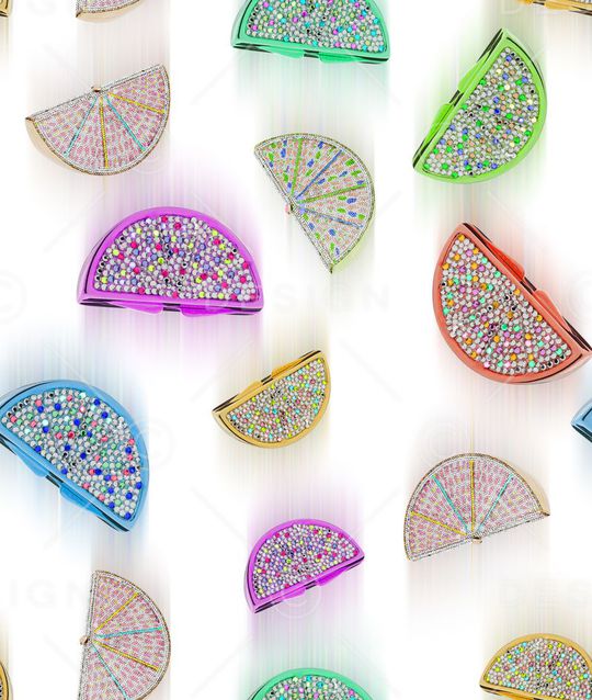 潮流时尚大牌印花华亿平台图片