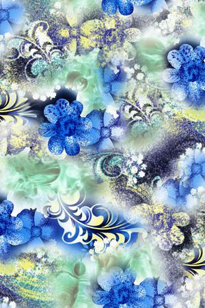 抽象印花华亿平台图片