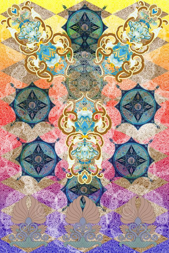 民族风印花华亿平台图片