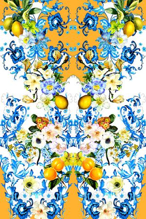 时尚印花华亿平台图片