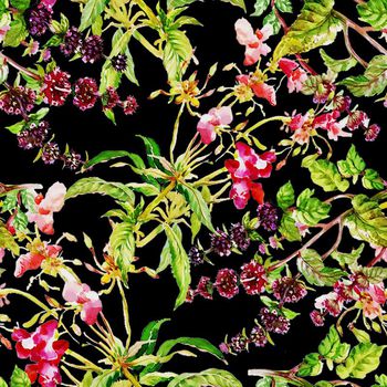 热带雨林印花华亿平台图片