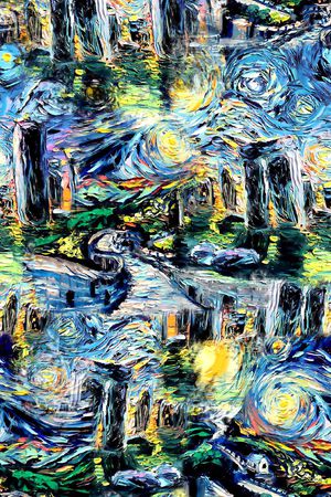 油画印花华亿平台图片