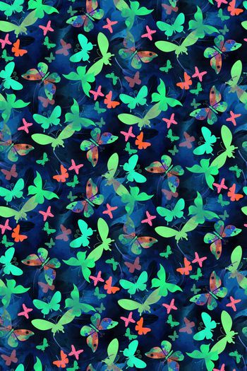 543835-蝴蝶羽毛底纹组合华亿平台