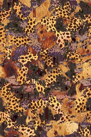 动物纹印花华亿平台图片