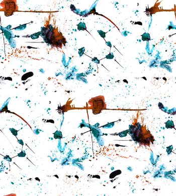 543916-抽象 泼墨手绘  剑 鸟 华亿平台