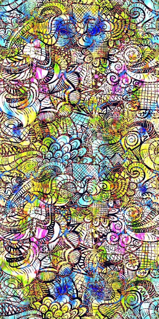 抽象印花华亿平台图片