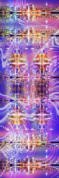 抽象印花华亿平台图片