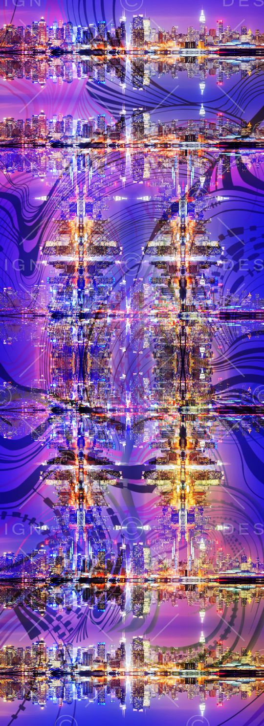 抽象印花华亿平台图片