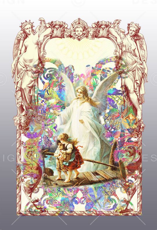 潮流时尚印花华亿平台图片