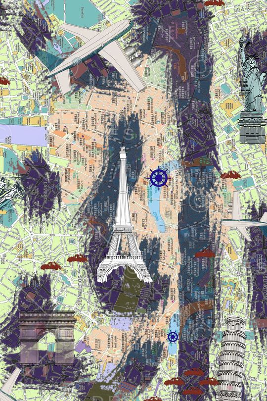 建筑印花华亿平台图片