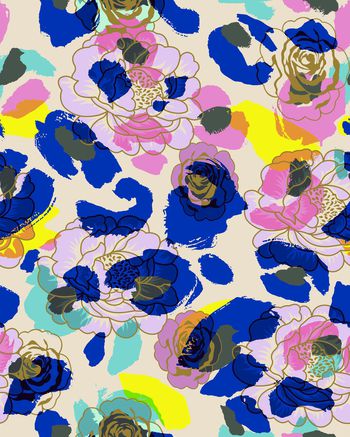 543995-时尚花朵笔刷