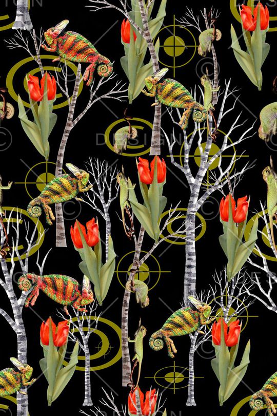 流行时尚印花华亿平台图片