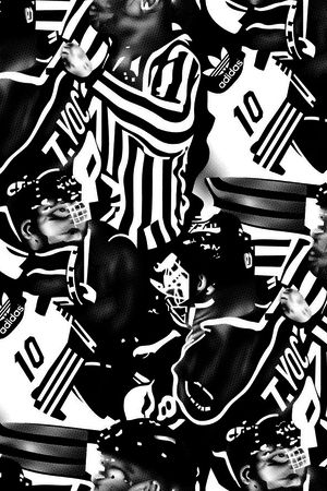 抽象印花华亿平台图片