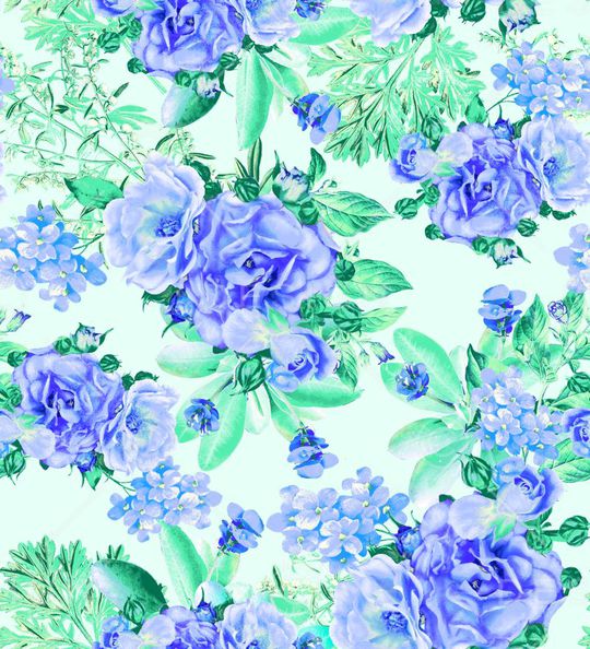 清新玫瑰效果华亿平台印花华亿平台图片