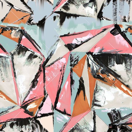 抽象印花华亿平台图片