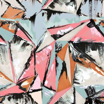 抽象印花华亿平台图片