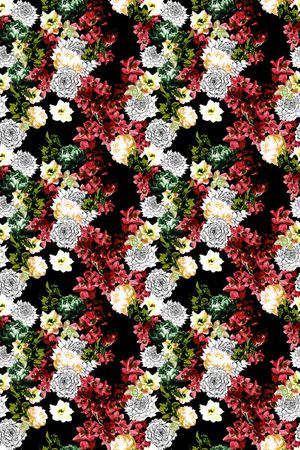 抽象炫彩印花华亿平台图片