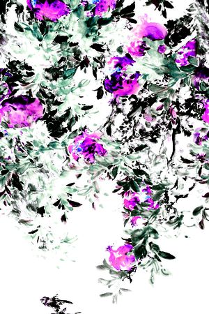 彩绘印花华亿平台图片