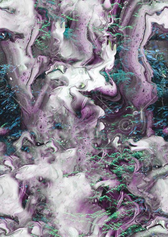 抽象印花华亿平台图片