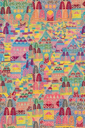 彩色印花华亿平台图片