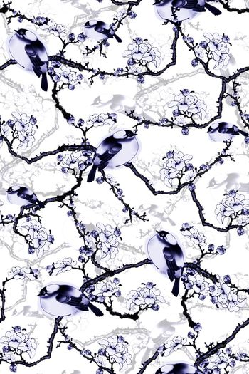 544209-手绘时尚中国风水彩水墨花鸟