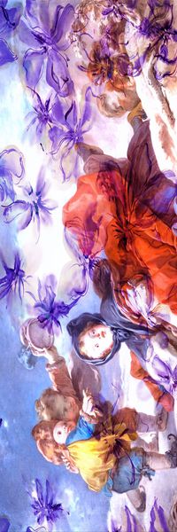 复古印花华亿平台图片