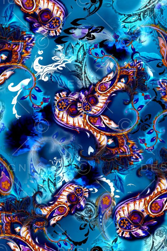 抽象印花华亿平台图片