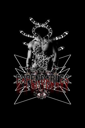 抽象男人印花华亿平台图片