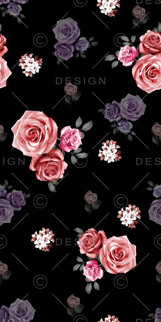 黑底印花华亿平台图片