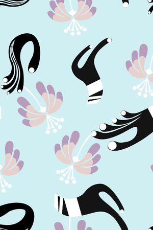 几何  抽象  色块印花华亿平台图片