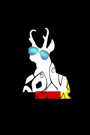 趣味男装图案印花华亿平台图片