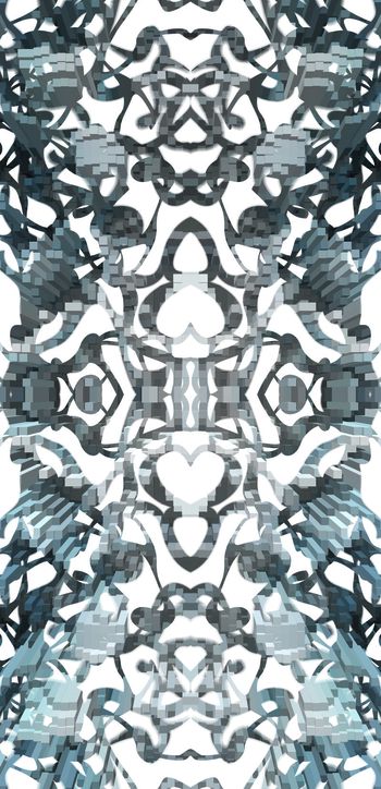 544460-时尚细胞方块结构抽象卫衣