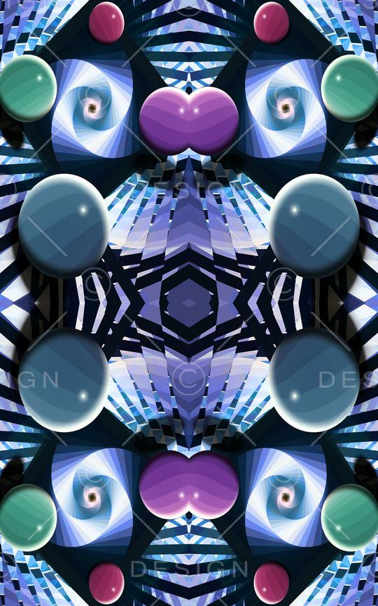 几何格子印花华亿平台图片