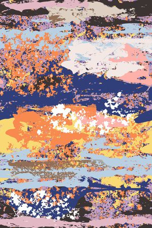 抽象印花华亿平台图片