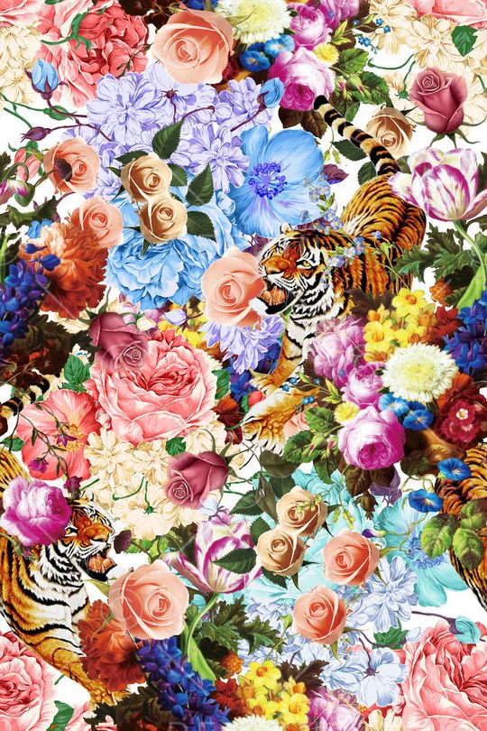 欧式宫廷风印花华亿平台图片