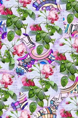 民族风印花华亿平台图片