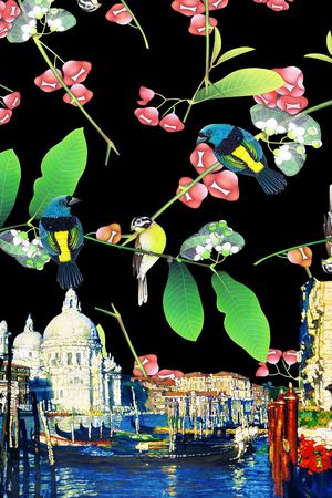 风景照片印花华亿平台图片