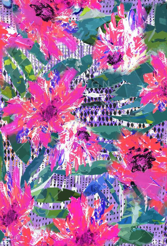 数码花印花华亿平台图片