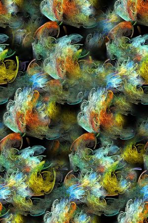 时尚流行印花华亿平台图片